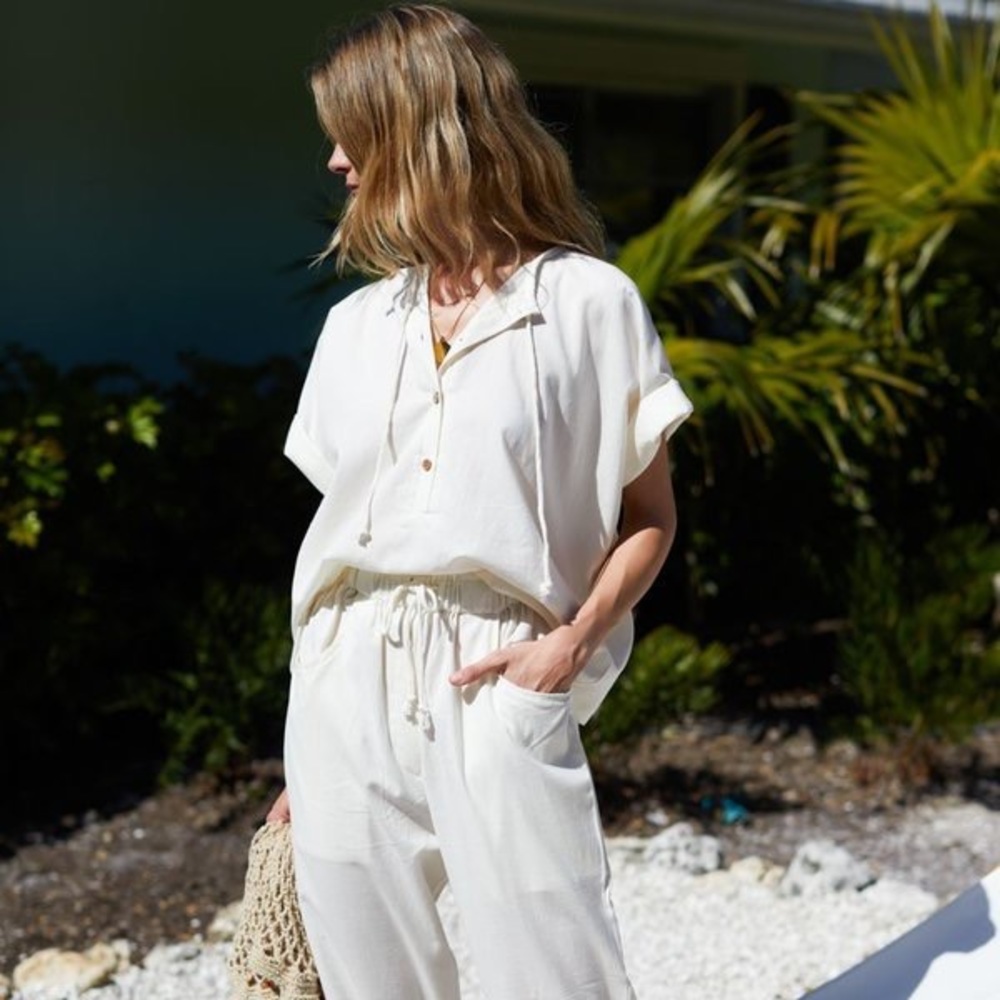 NWT EMERSON FRY India Collection Baja Top